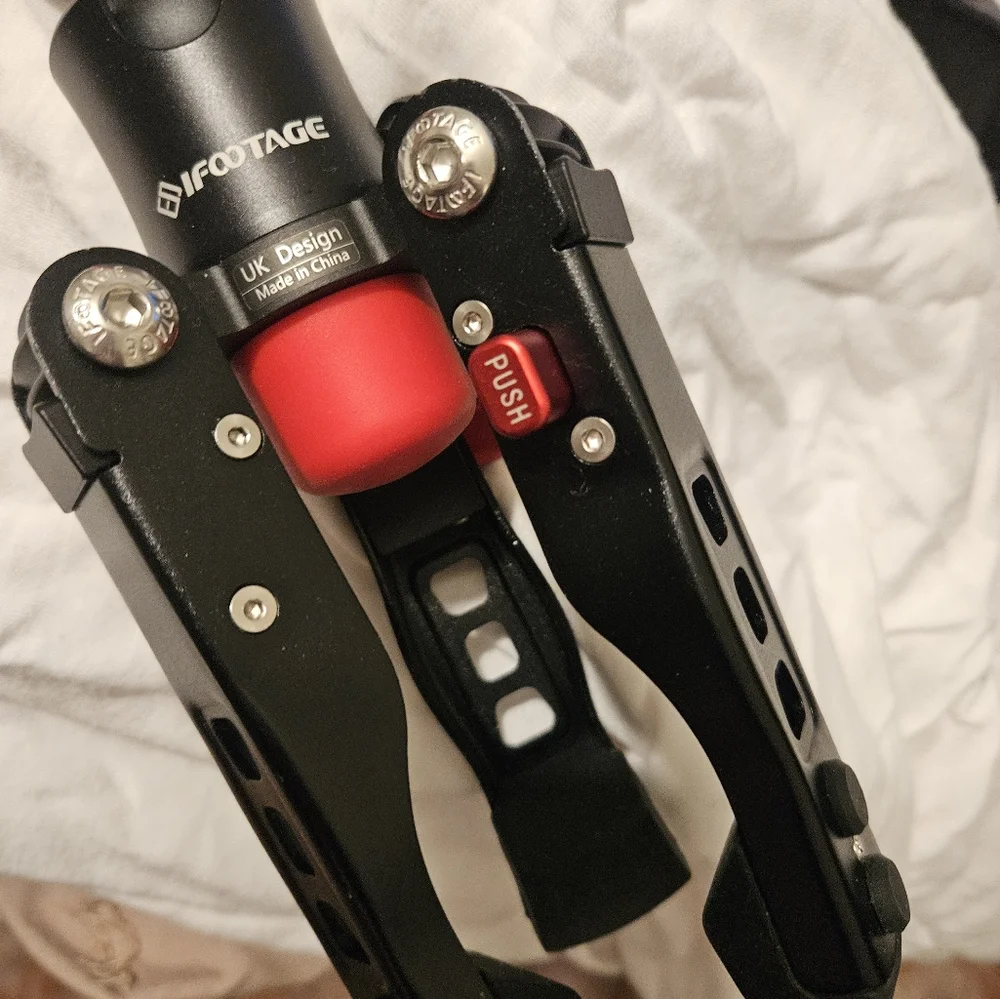 IFootage Mono with Manfrotto 128RC head